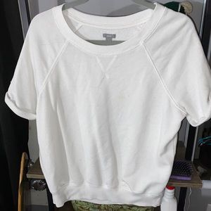 Cute short sleeve crew